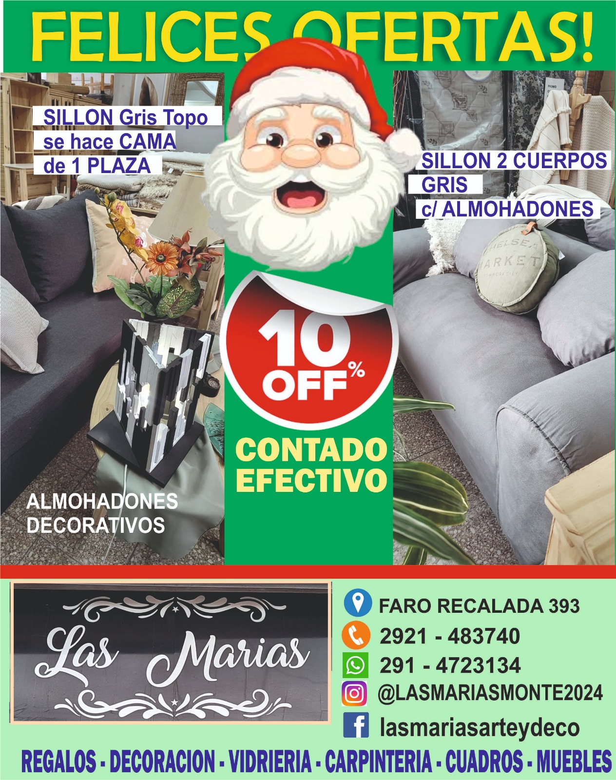 Sillones 3 cuerpos c/camastro 