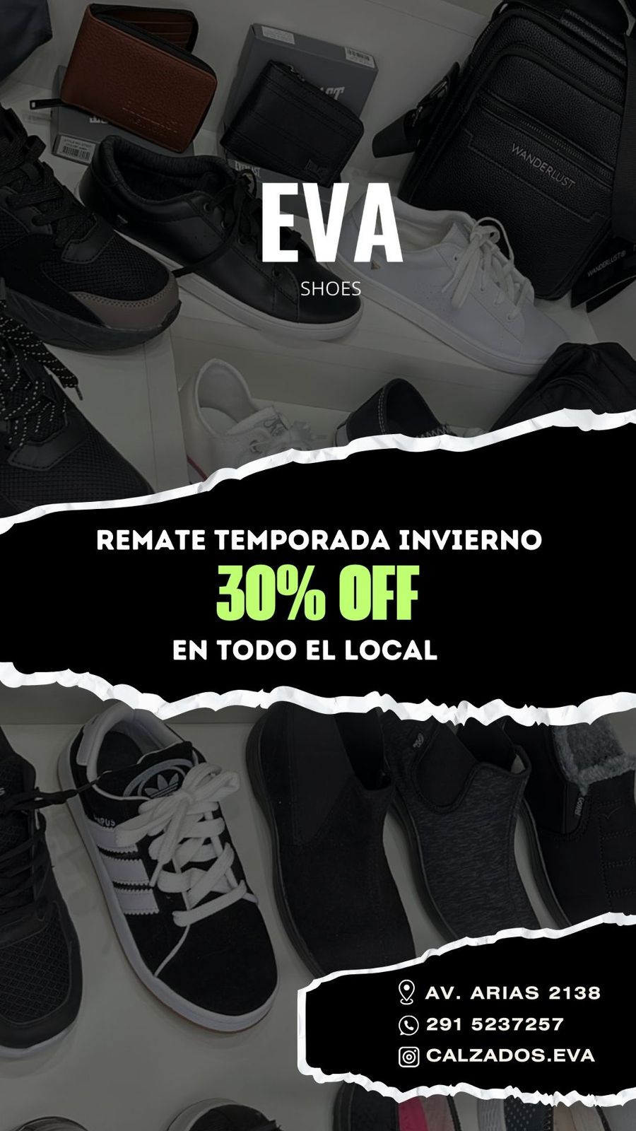 REMATE DE TEMPORADA AL 30 %