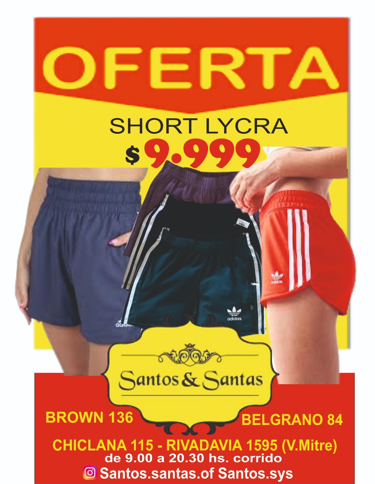 short deportivo en PROMO!!