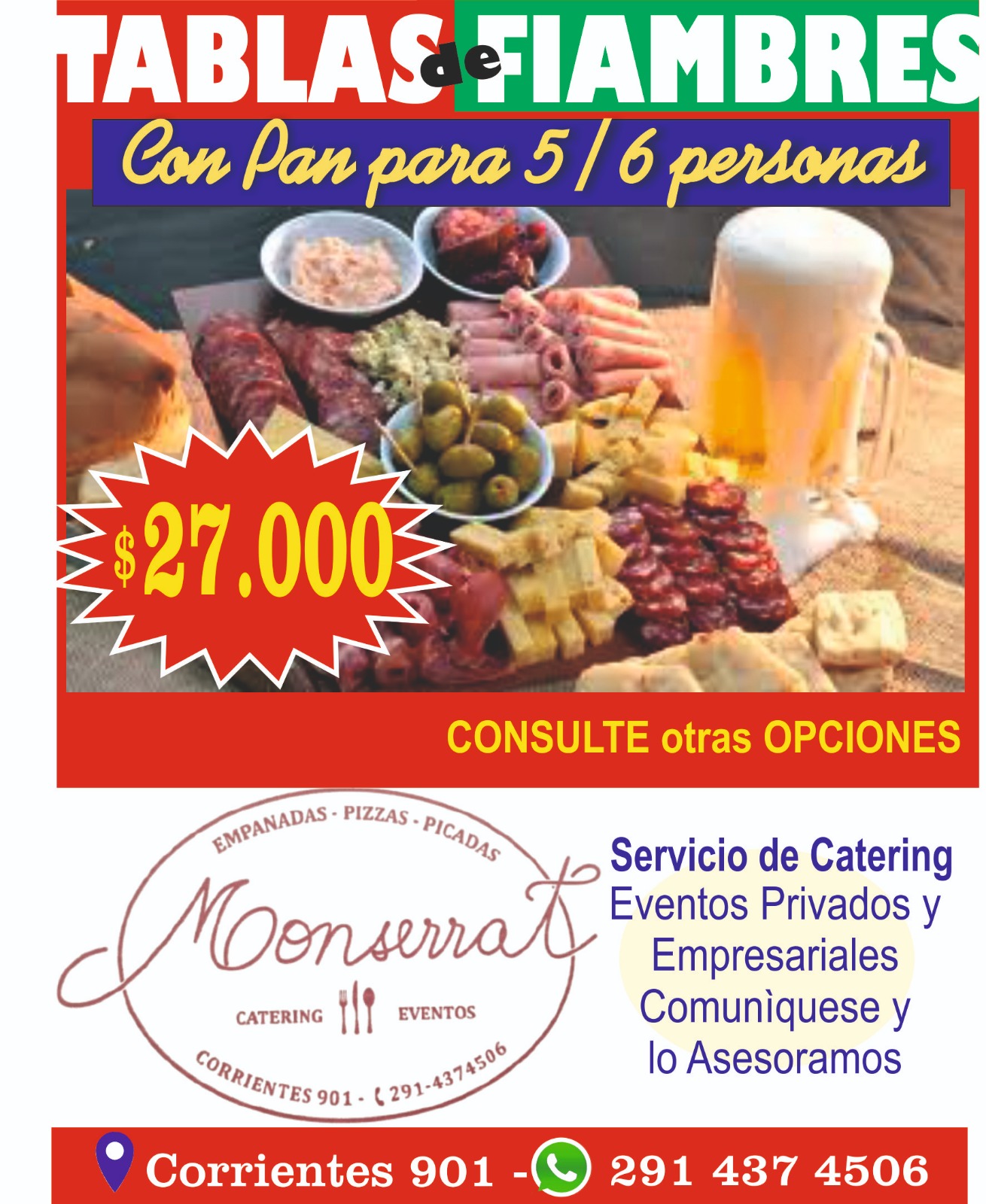 Tablas de fiambres