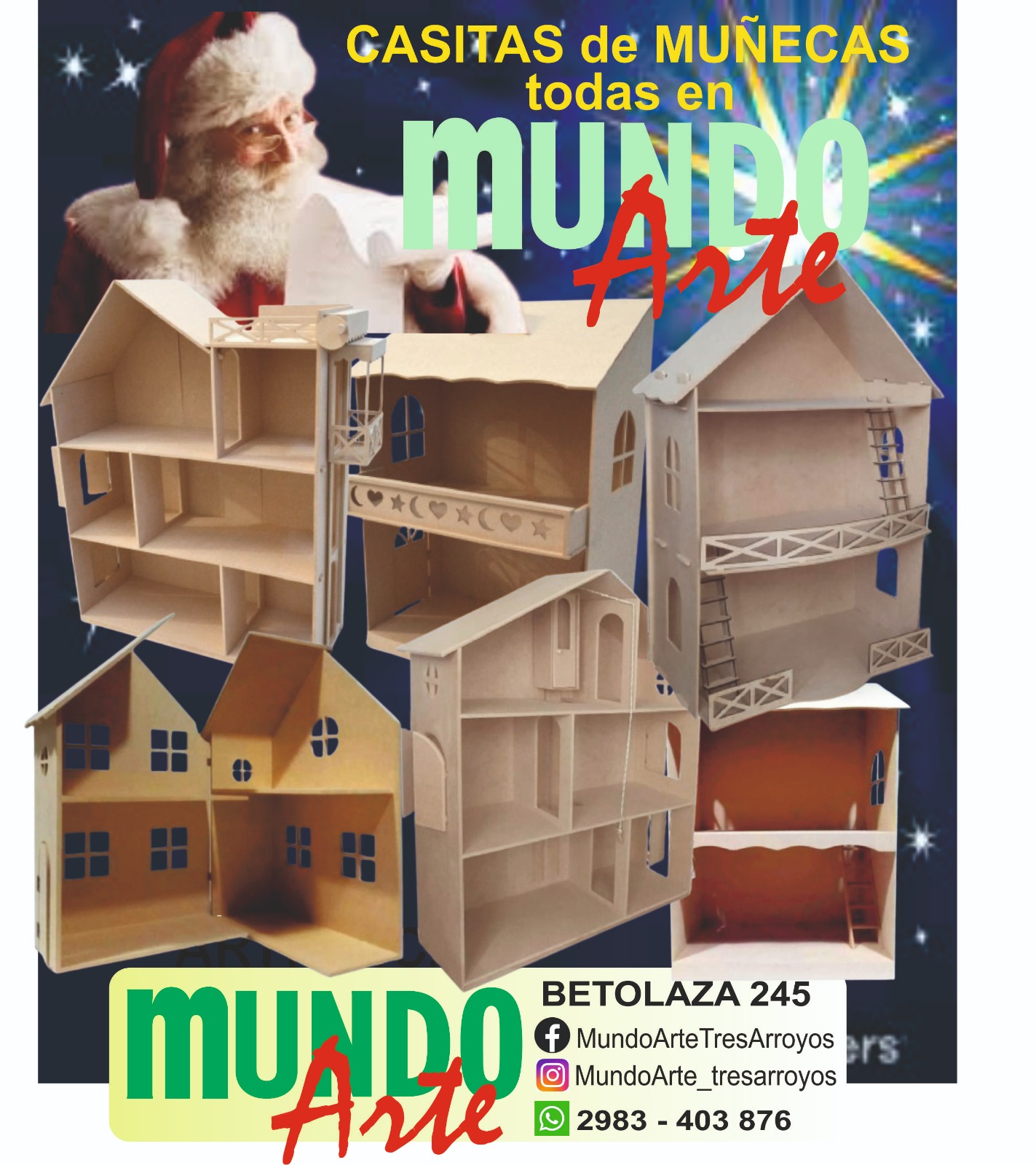 Casitas en Fibrofácil