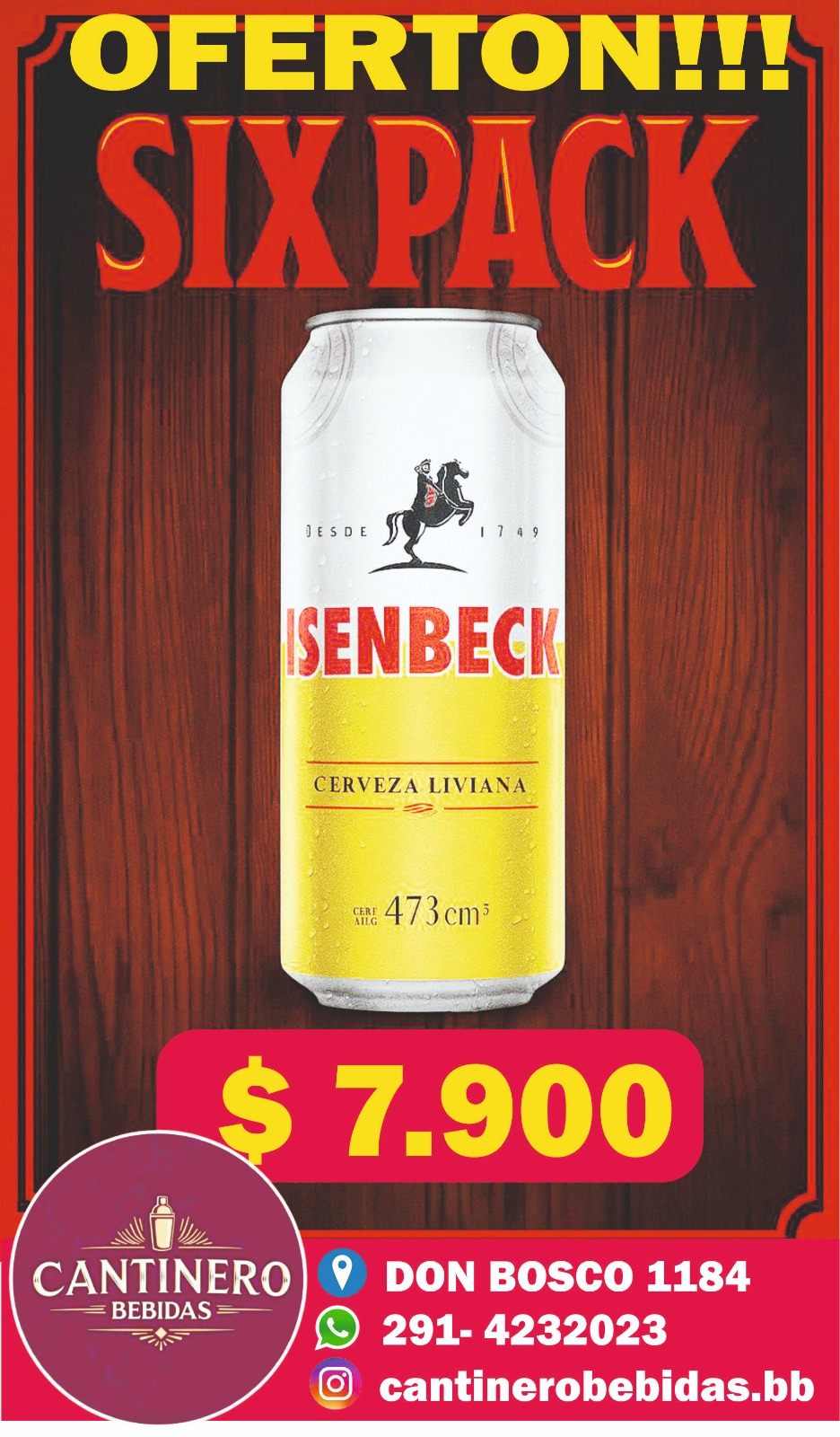 Six Pack de Isenbeck