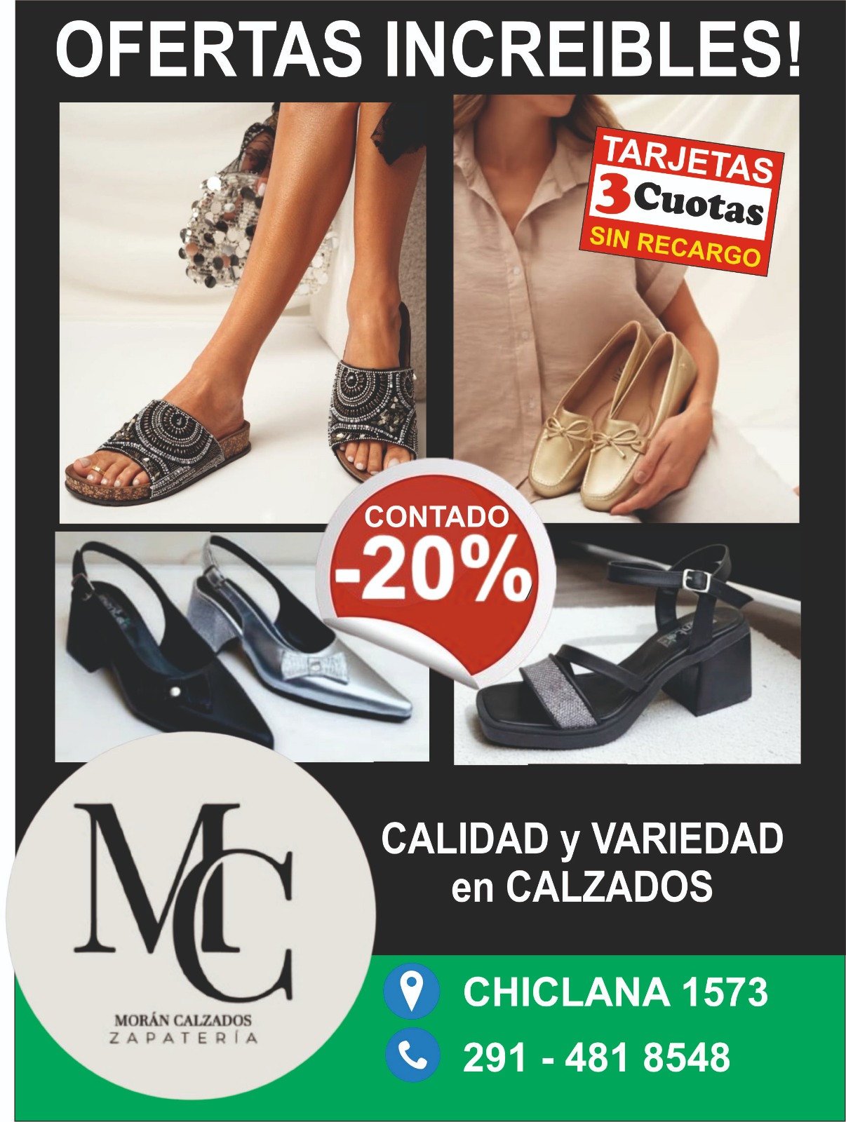 Amplia variedad en calzados