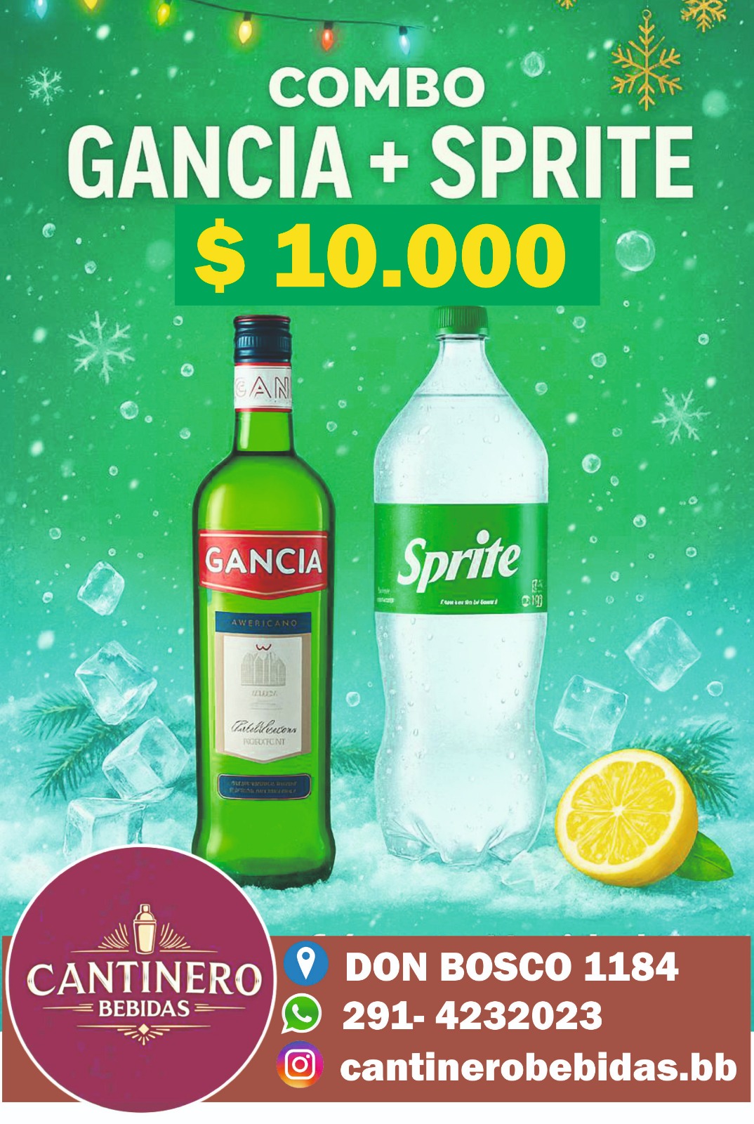 Gancia + Sprite
