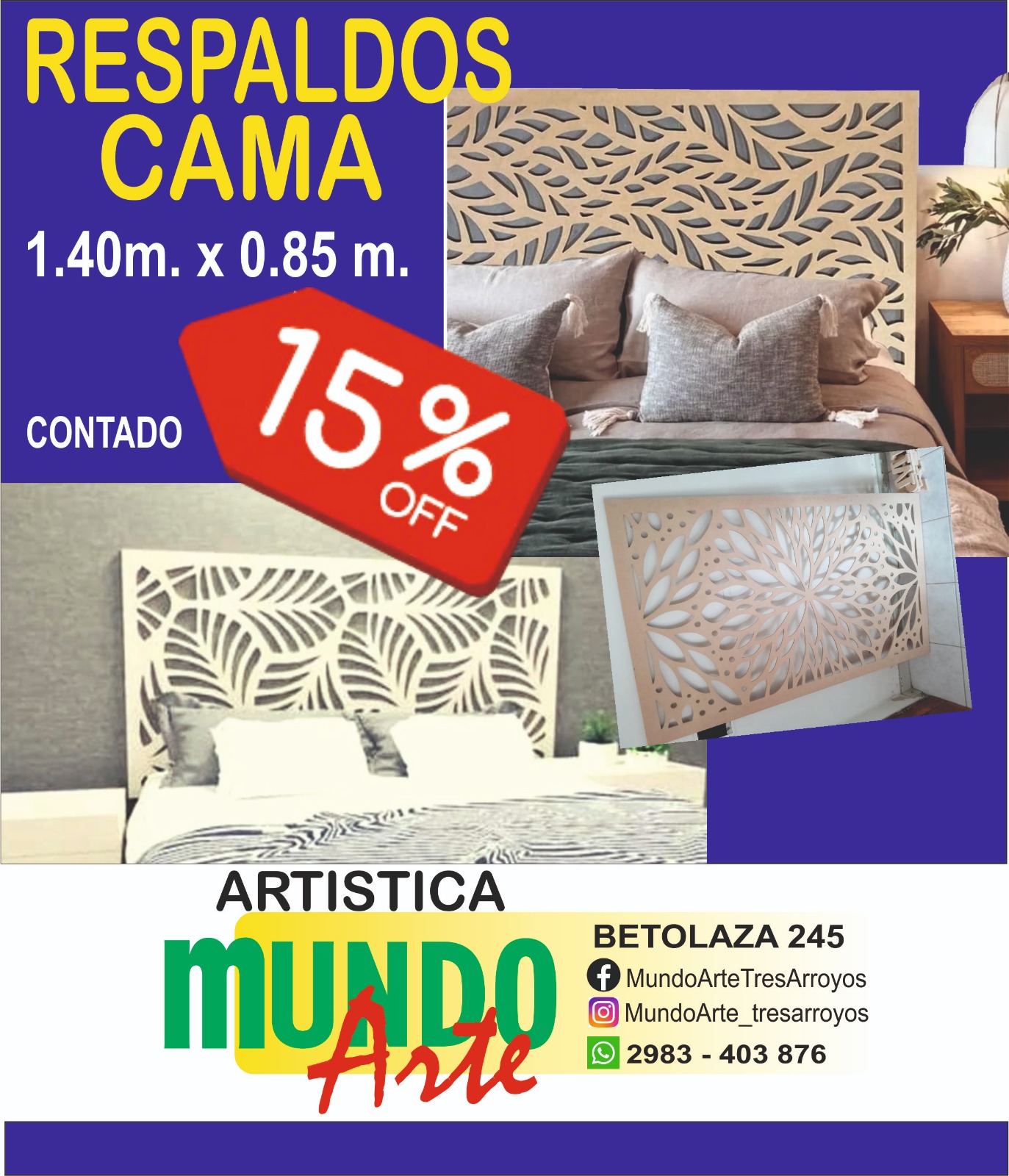 Respaldos de cama 