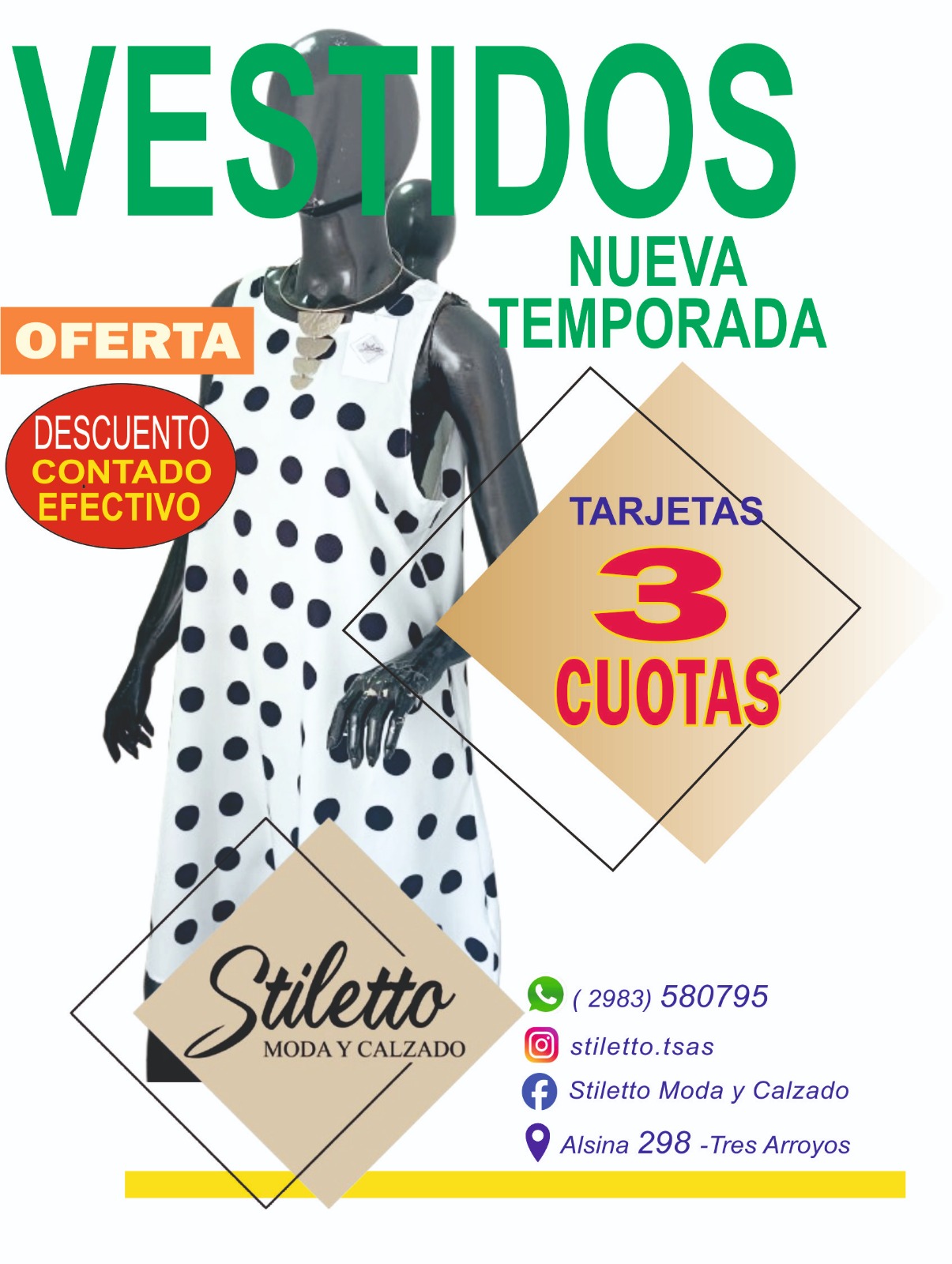 NUEVA TEMPORADA EN VESTIDOS