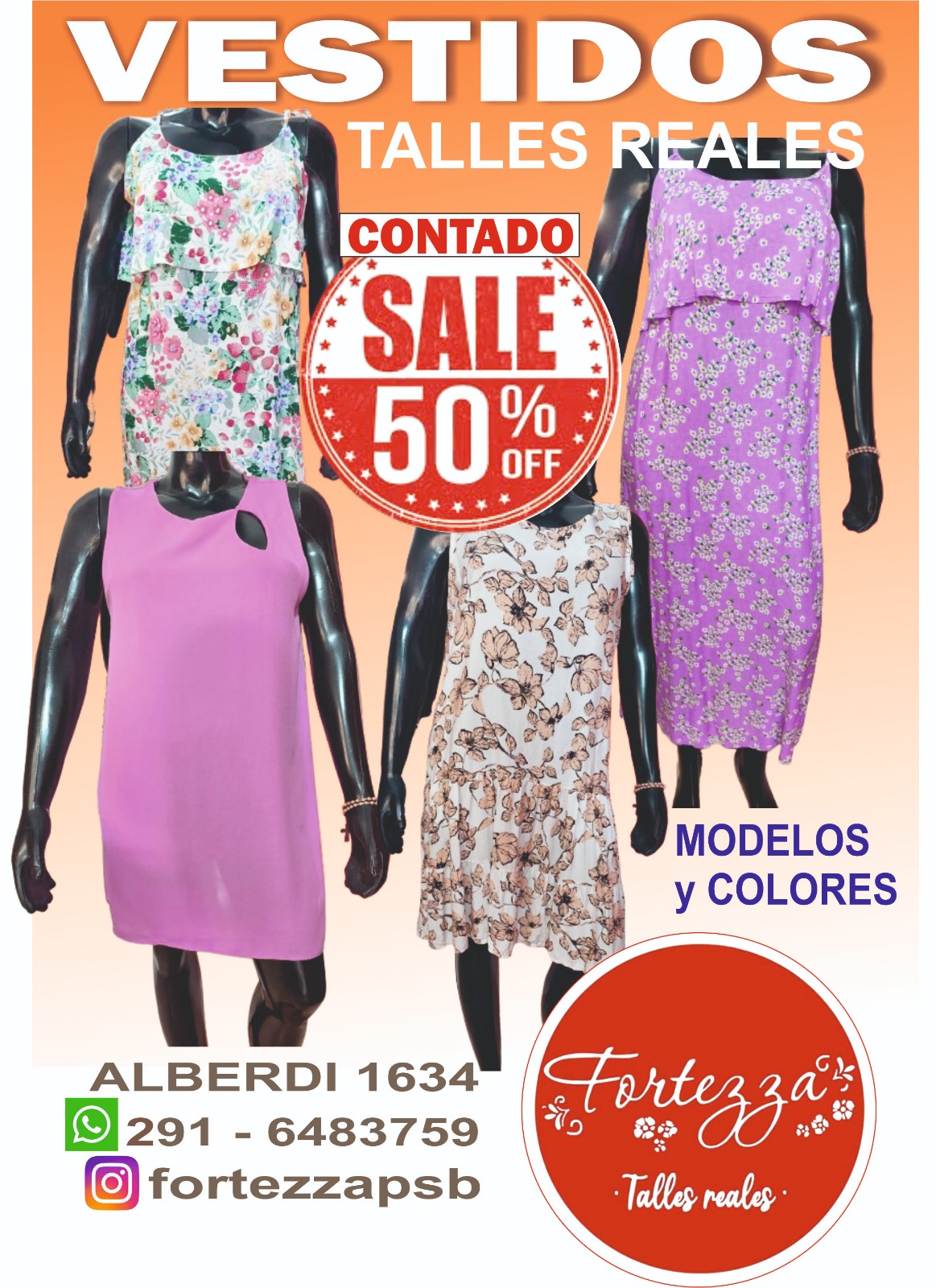 Vestidos #TALLES REALES