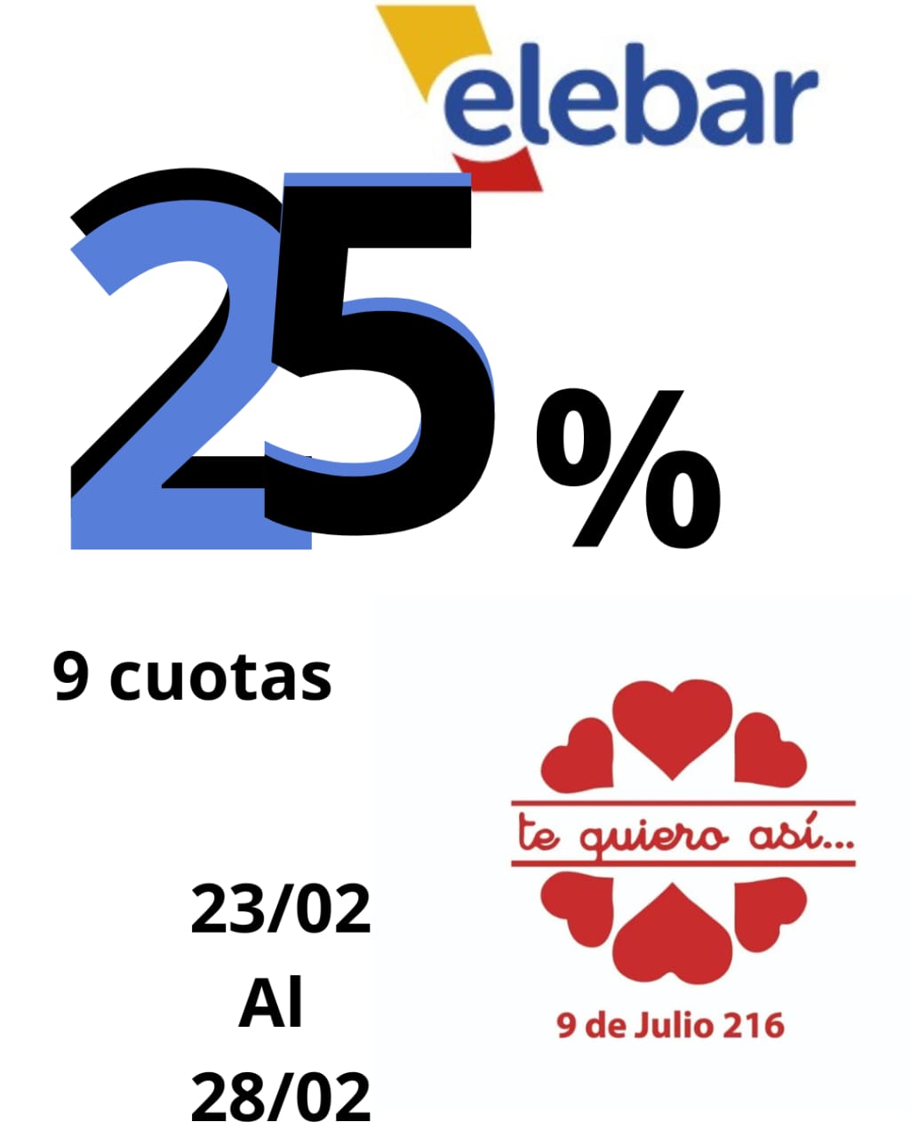 Descuento con Elebar