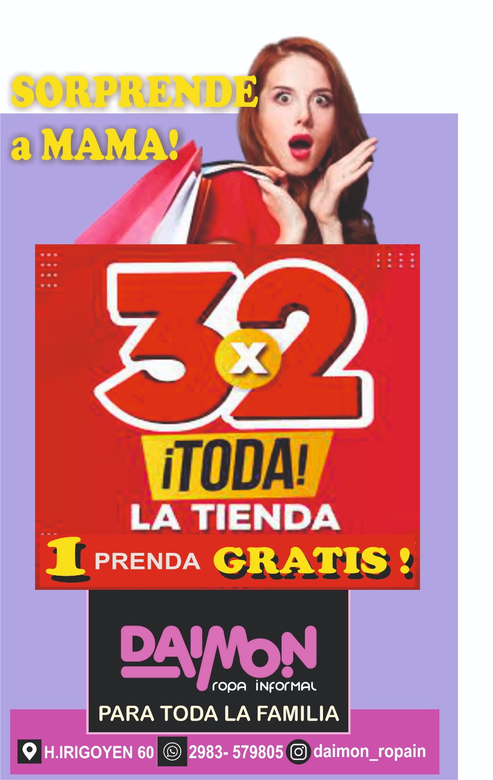 Sorprende a mama con diamon