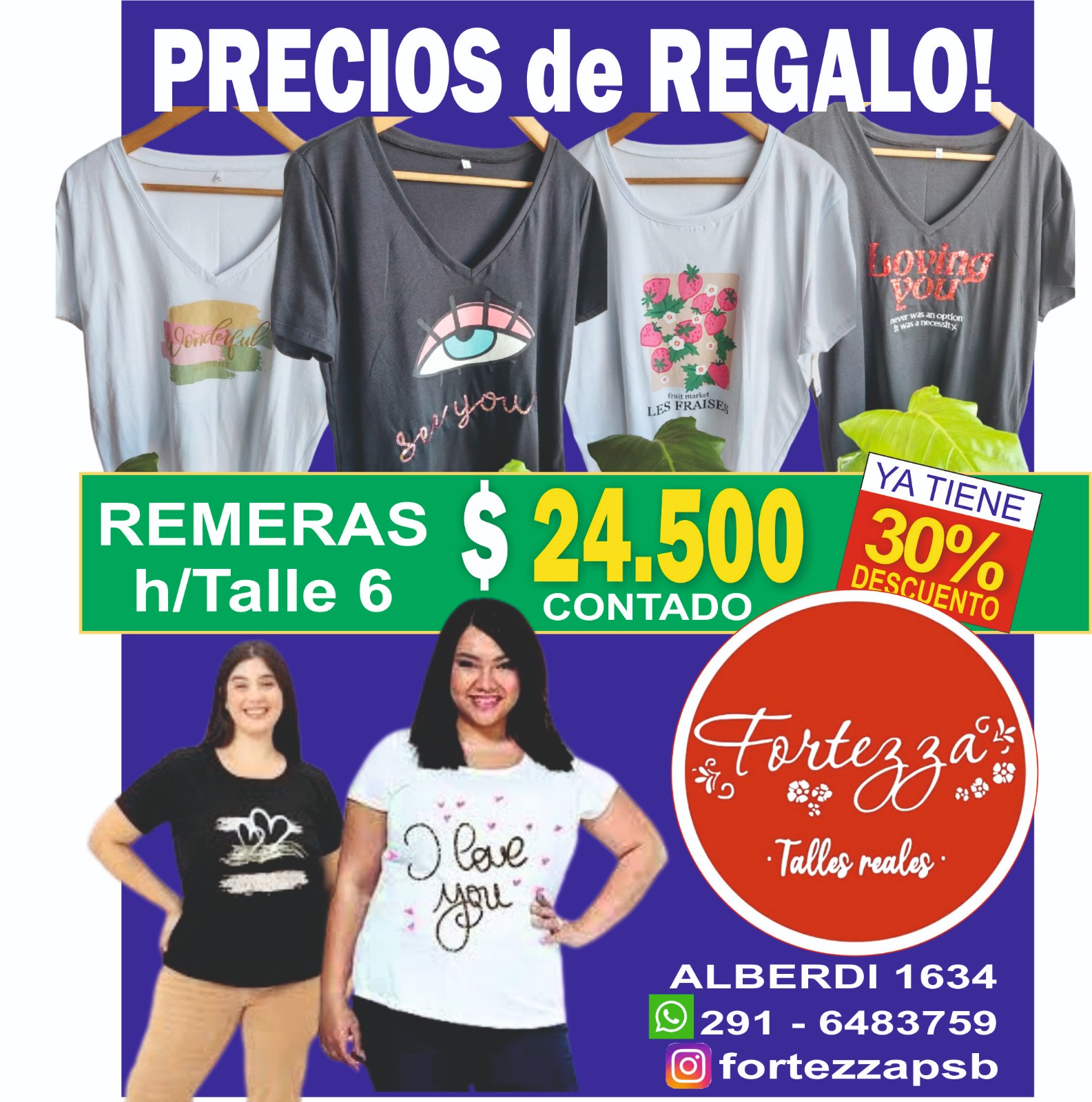 Oferta de Temporada en Remeras