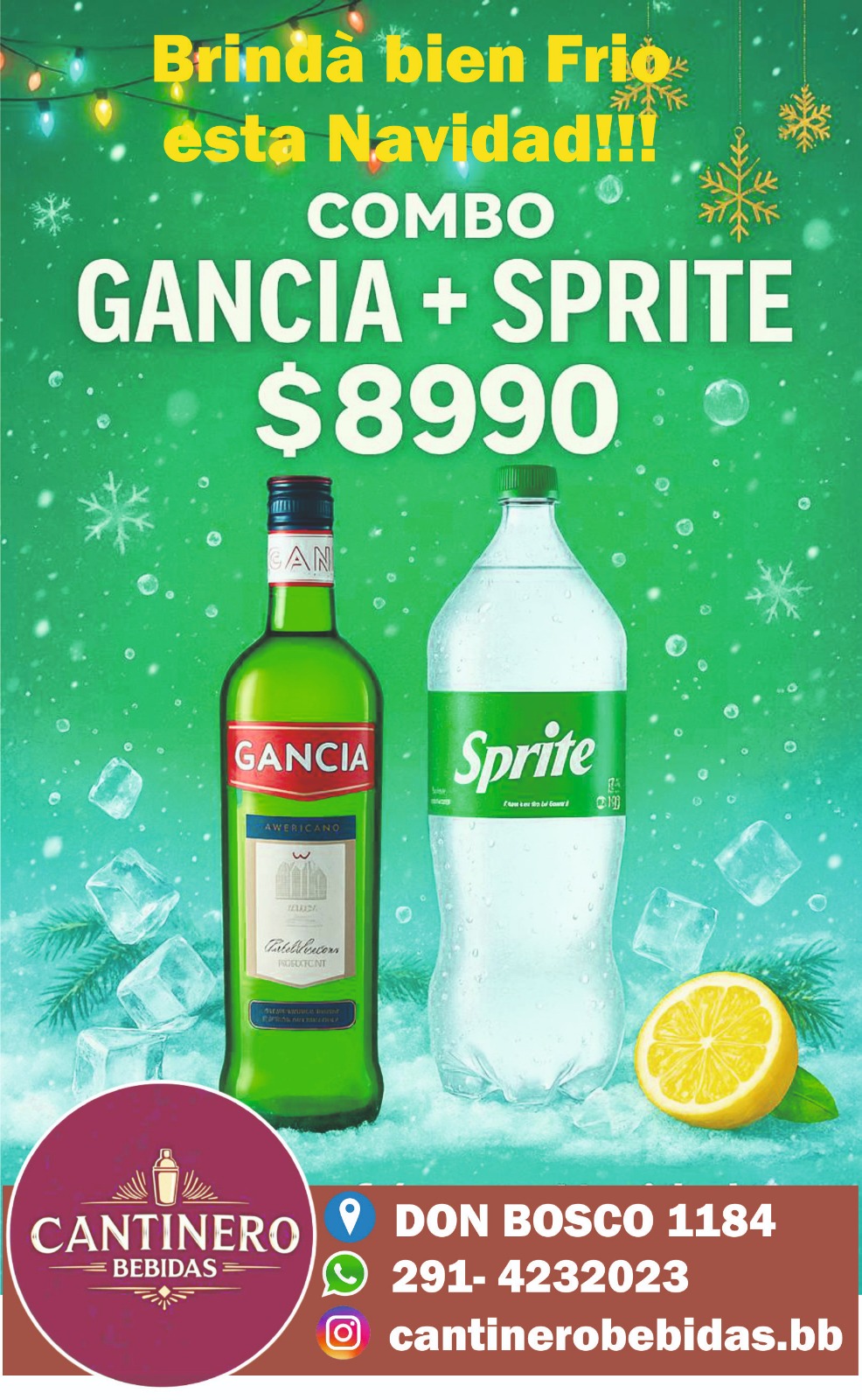 Gancia + Sprite
