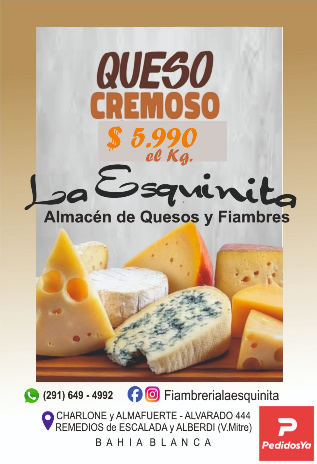 QUESOS CREMOSOS