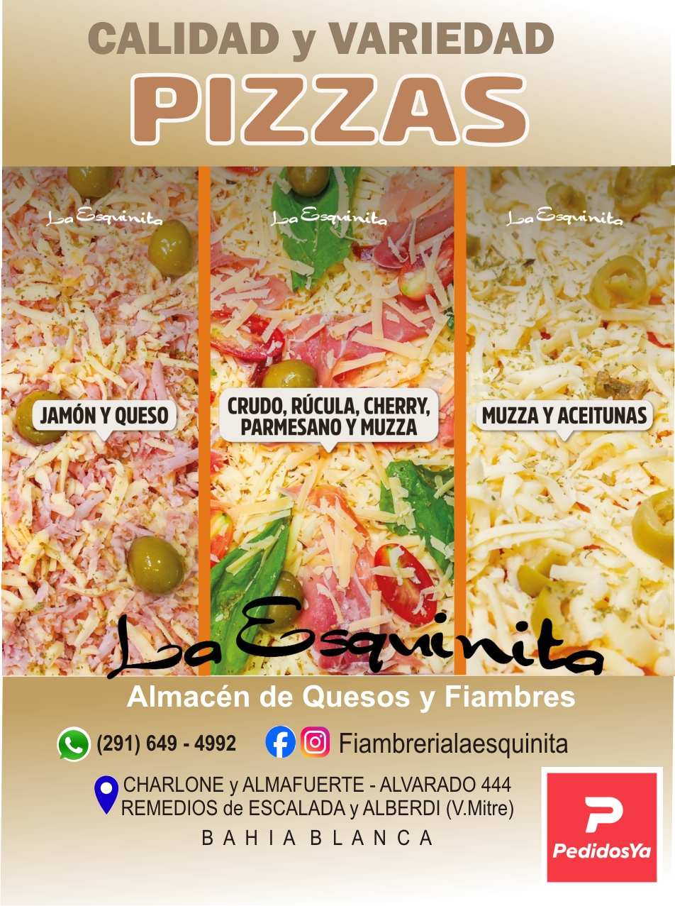 MAS PIZZAS 