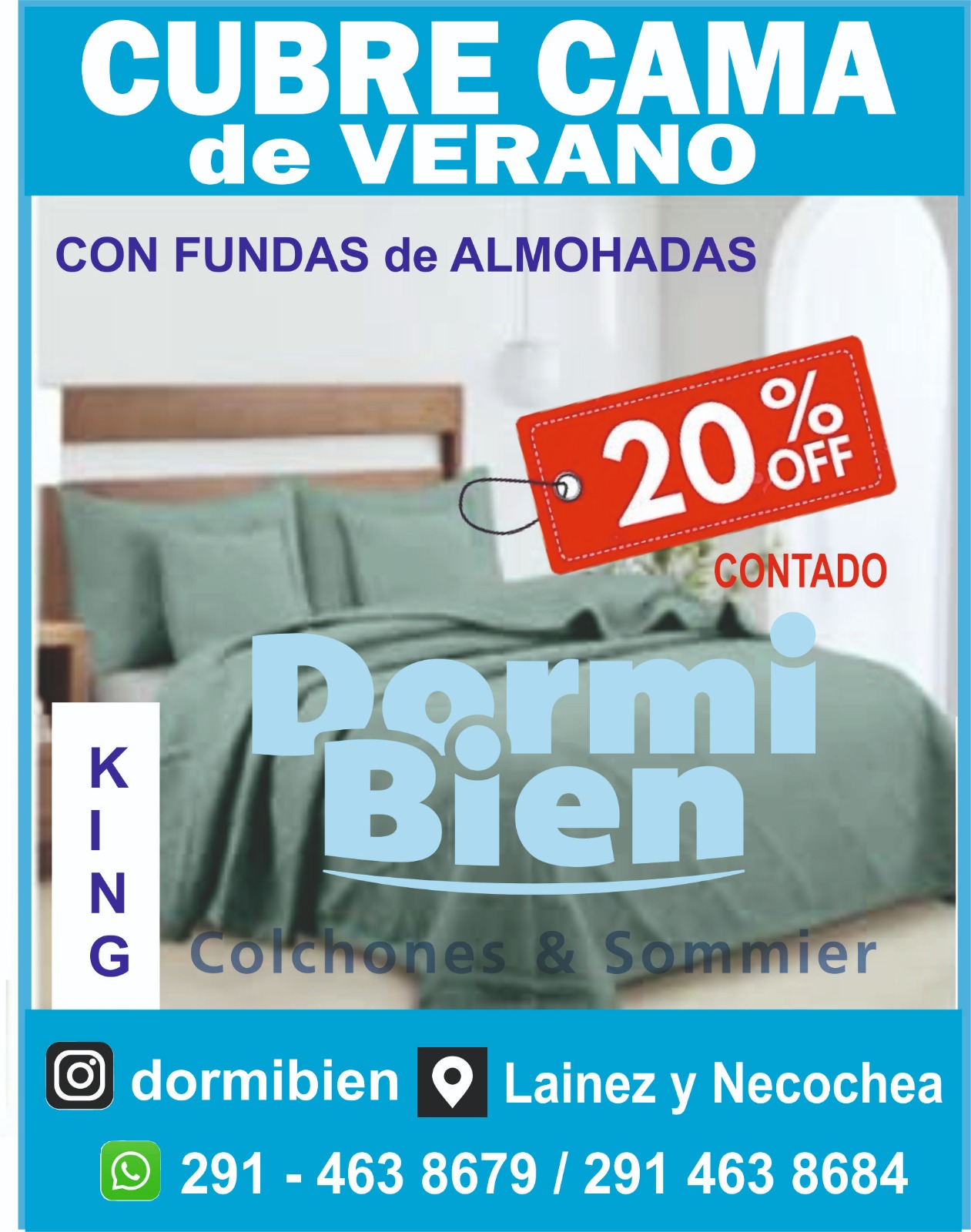 Cubre Cama de Verano