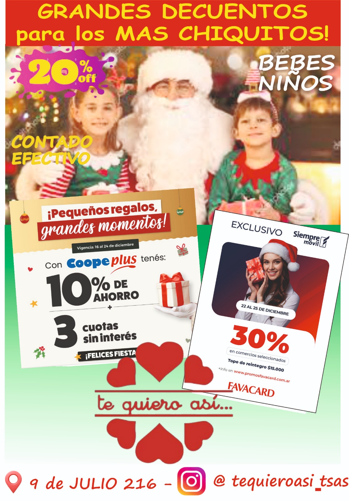 Descuentos de fin de año