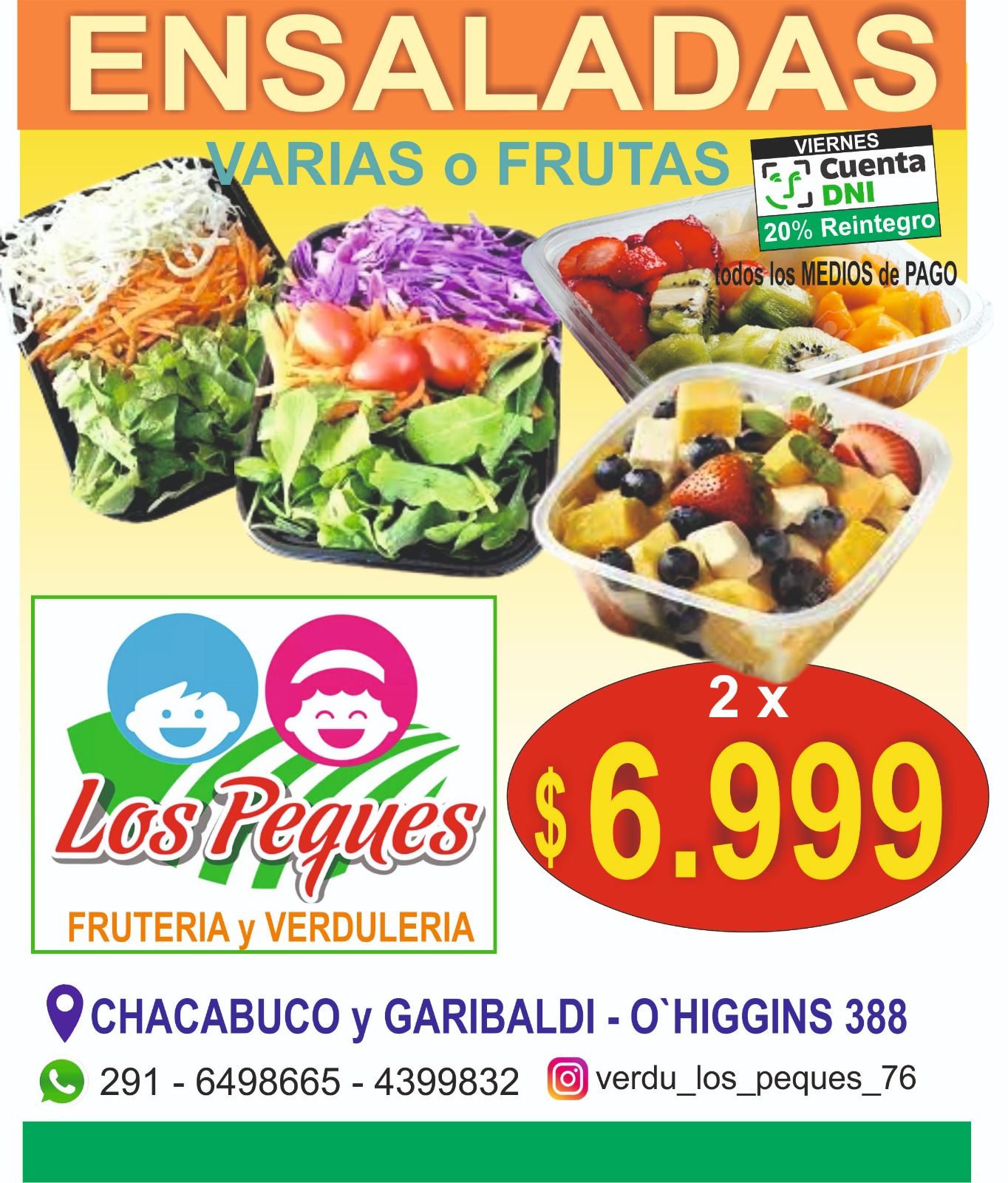 ENSALADAS / FRUTAS 