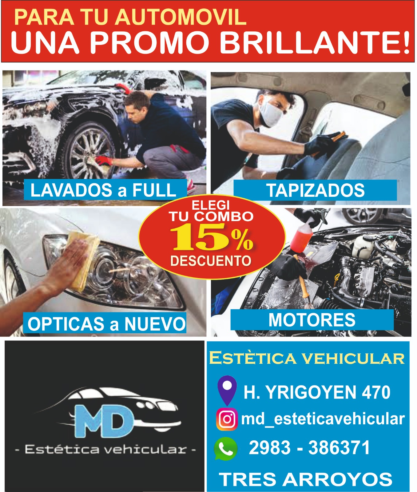 Ponele brillo a tu auto 