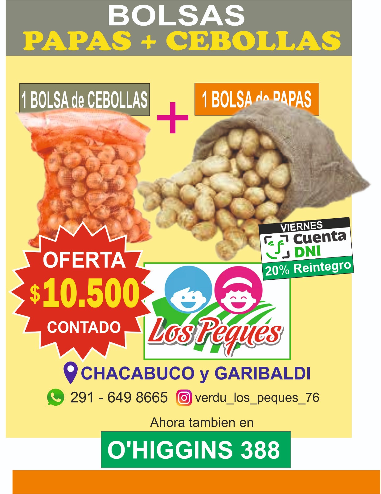 papa y cebolla