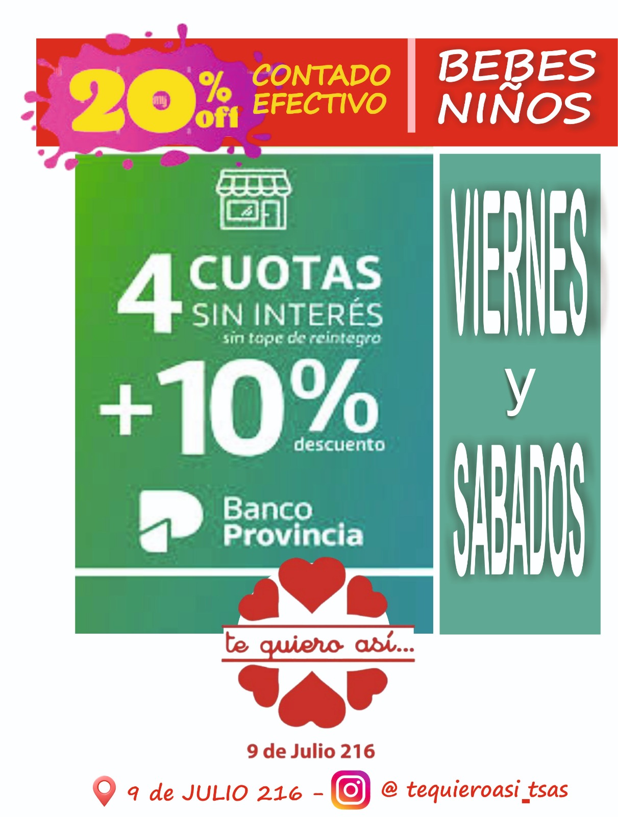 Descuento con Banco Provincia