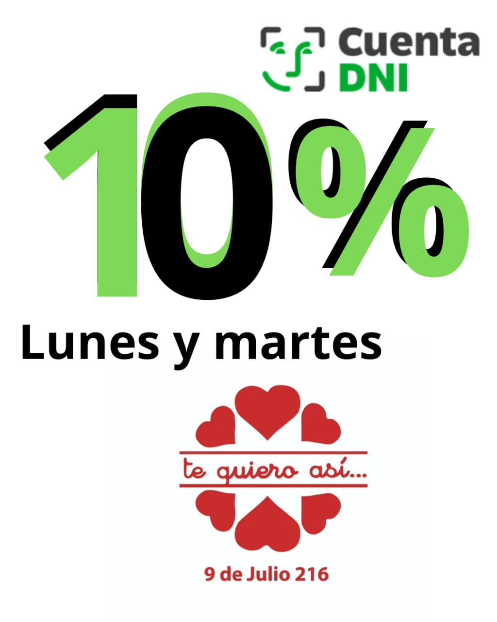 Descuento con CuentaDNI